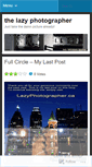 Mobile Screenshot of lazyphotog.wordpress.com