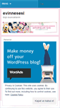 Mobile Screenshot of evinnesesi.wordpress.com