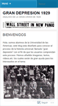 Mobile Screenshot of grandepresion.wordpress.com