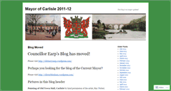Desktop Screenshot of carlislemayor.wordpress.com