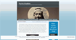 Desktop Screenshot of lovelygandhara.wordpress.com