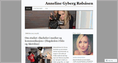 Desktop Screenshot of annelinesmedia.wordpress.com