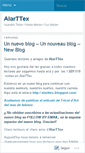 Mobile Screenshot of alarttex.wordpress.com
