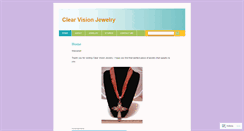 Desktop Screenshot of clearvisionjewelry.wordpress.com