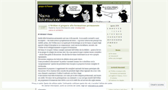 Desktop Screenshot of nuovainf.wordpress.com