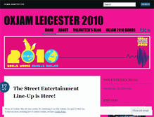 Tablet Screenshot of oxjamleicester2010.wordpress.com