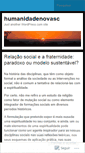 Mobile Screenshot of humanidadenovasc.wordpress.com