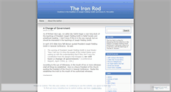 Desktop Screenshot of ironrod.wordpress.com