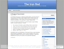 Tablet Screenshot of ironrod.wordpress.com