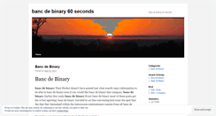 Desktop Screenshot of download.bancdebinary60seconds.wordpress.com