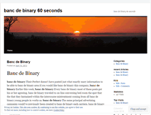 Tablet Screenshot of download.bancdebinary60seconds.wordpress.com