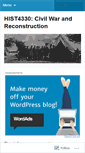 Mobile Screenshot of civilwaramerica.wordpress.com