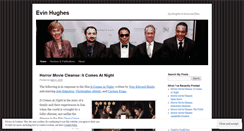 Desktop Screenshot of evinhughes.wordpress.com