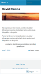 Mobile Screenshot of davidramoscastellano.wordpress.com