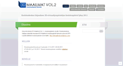 Desktop Screenshot of 3dmaailmat2.wordpress.com