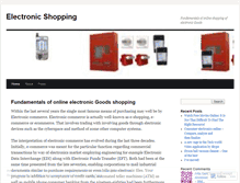 Tablet Screenshot of electronicgoods.wordpress.com