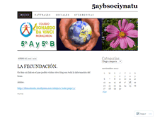 Tablet Screenshot of 5aybsociynatu.wordpress.com