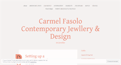 Desktop Screenshot of carmelfasolo.wordpress.com