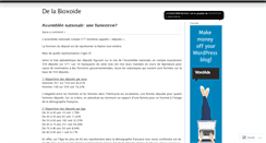 Desktop Screenshot of bioloxoloid.wordpress.com