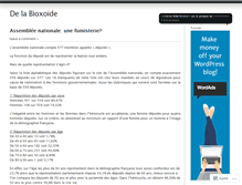 Tablet Screenshot of bioloxoloid.wordpress.com