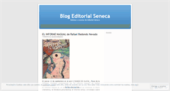 Desktop Screenshot of blogseneca.wordpress.com