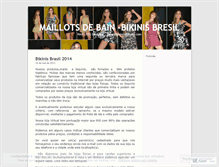 Tablet Screenshot of maillotsdebain.wordpress.com