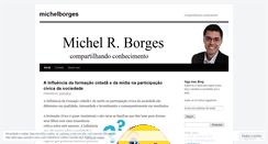 Desktop Screenshot of michelborges.wordpress.com