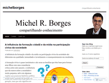 Tablet Screenshot of michelborges.wordpress.com