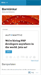 Mobile Screenshot of barnlankar.wordpress.com