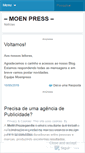 Mobile Screenshot of moenpress.wordpress.com