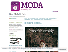 Tablet Screenshot of modaelgrifo.wordpress.com
