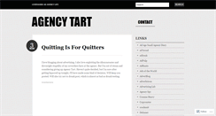 Desktop Screenshot of agencytart.wordpress.com