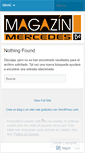 Mobile Screenshot of magazindemercedes.wordpress.com