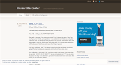 Desktop Screenshot of lifeisarollercoster.wordpress.com