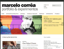 Tablet Screenshot of marcelocorrea.wordpress.com