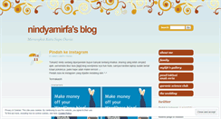 Desktop Screenshot of nindyamirfa.wordpress.com
