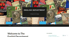 Desktop Screenshot of collingwoodenglish.wordpress.com