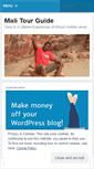 Mobile Screenshot of malitourguide.wordpress.com