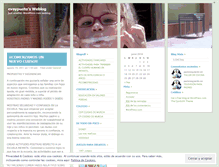 Tablet Screenshot of evaypunto.wordpress.com