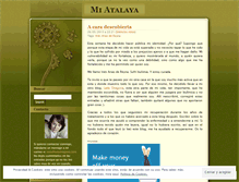 Tablet Screenshot of miatalaya.wordpress.com