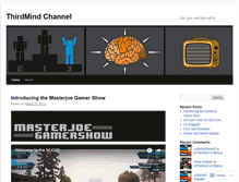 Tablet Screenshot of 3rdmindchannel.wordpress.com