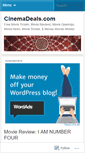 Mobile Screenshot of cinemadeals.wordpress.com
