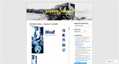 Desktop Screenshot of anselmoromero.wordpress.com