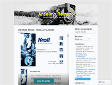 Tablet Screenshot of anselmoromero.wordpress.com