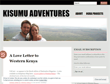 Tablet Screenshot of kenyeah.wordpress.com