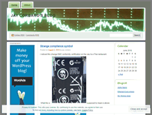 Tablet Screenshot of jaycordaro.wordpress.com