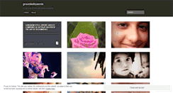 Desktop Screenshot of groundedbywords.wordpress.com