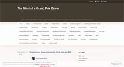 Desktop Screenshot of grandprixdriver.wordpress.com