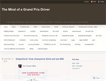 Tablet Screenshot of grandprixdriver.wordpress.com