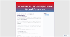 Desktop Screenshot of alaskanepiscopalian.wordpress.com